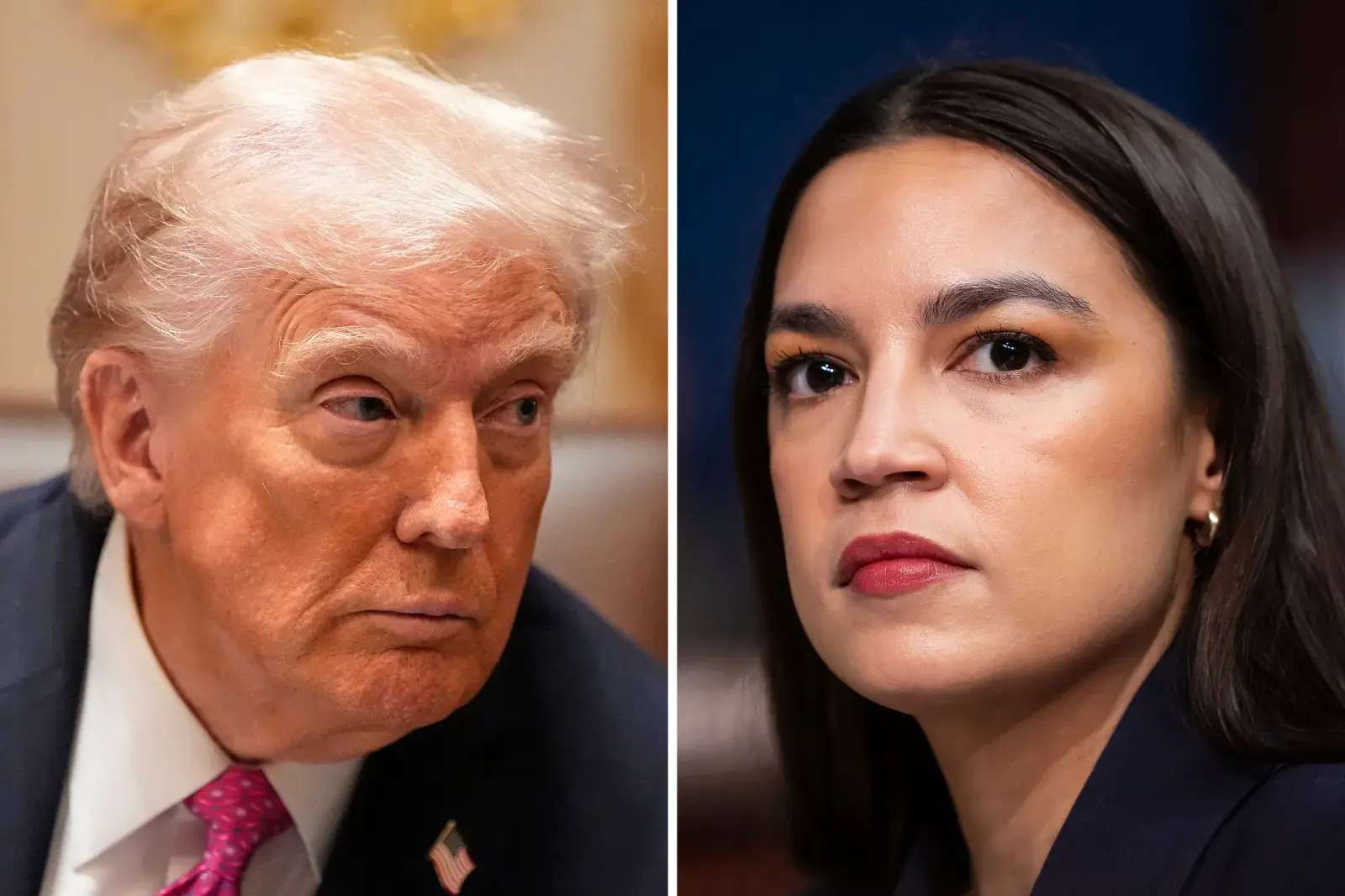 Donald Trump Drops Below AOC in Popularity Ranking